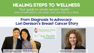 From Diagnosis to Advocacy: Lori Denison’s Breast Cancer Story episode artwork