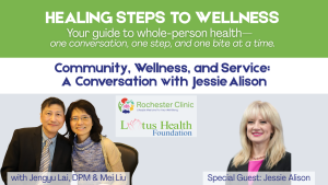 Community, Wellness, and Service: A Conversation with Jessie Allison episode artwork