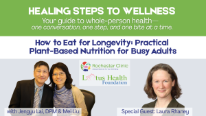 How to Eat for Longevity: Practical Plant-Based Nutrition for Busy Adults episode artwork