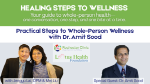 Practical Steps to Whole-Person Wellness with Dr. Amit Sood episode artwork