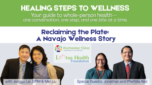 Reclaiming the Plate: A Navajo Wellness Story with President Jonathan Nez & First Lady Phefelia Nez, Mei Liu and Dr Jengyu Lai
