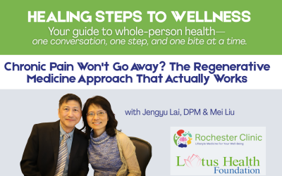 Chronic Pain Won’t Go Away? The Regenerative  Medicine Approach that Actually Works