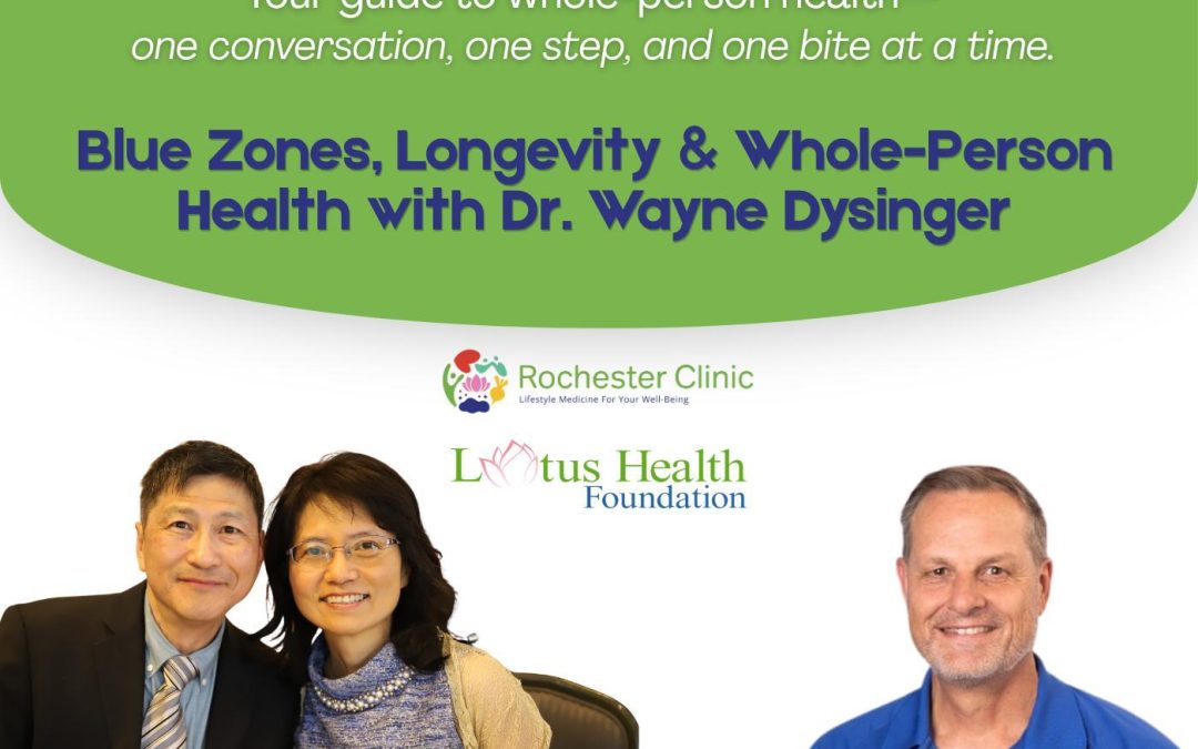 Blue Zones, Longevity, and Whole-Person Health with Dr. Wayne Dysinger