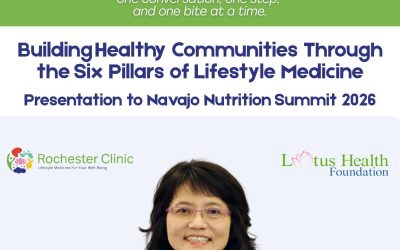 Building Healthy Communities Through the Six Pillars of Lifestyle Medicine Presentation to Navajo Nutrition Summit 2026